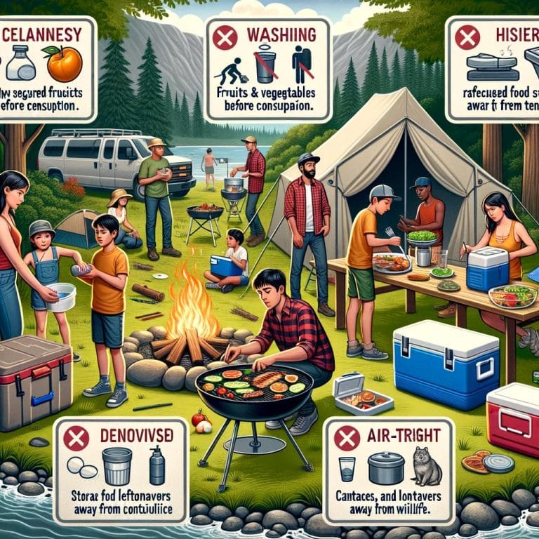 CAMPING FOOD SAFETY tips for a worry-free outdoor adventure