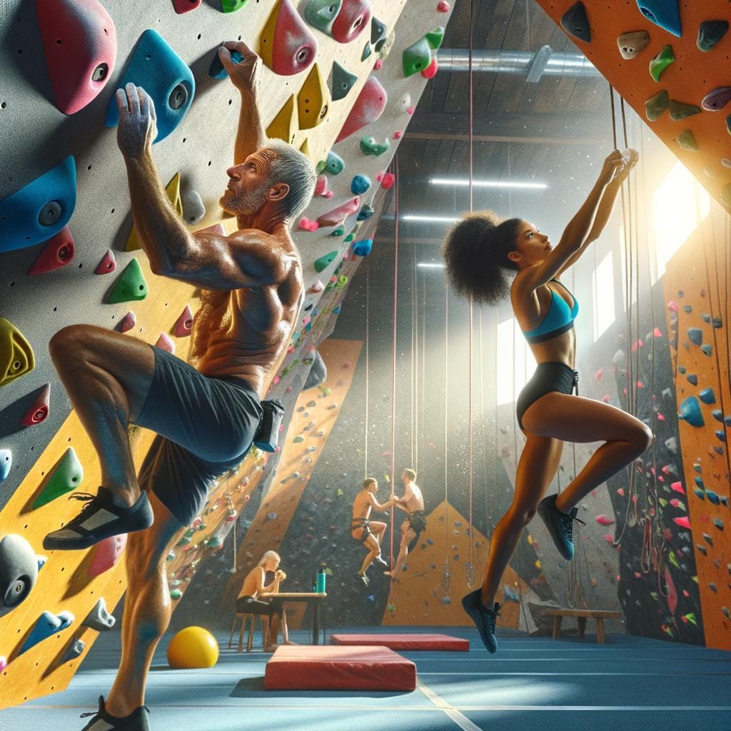Climb Training Intense climb training session to improve endurance and strength for better performance