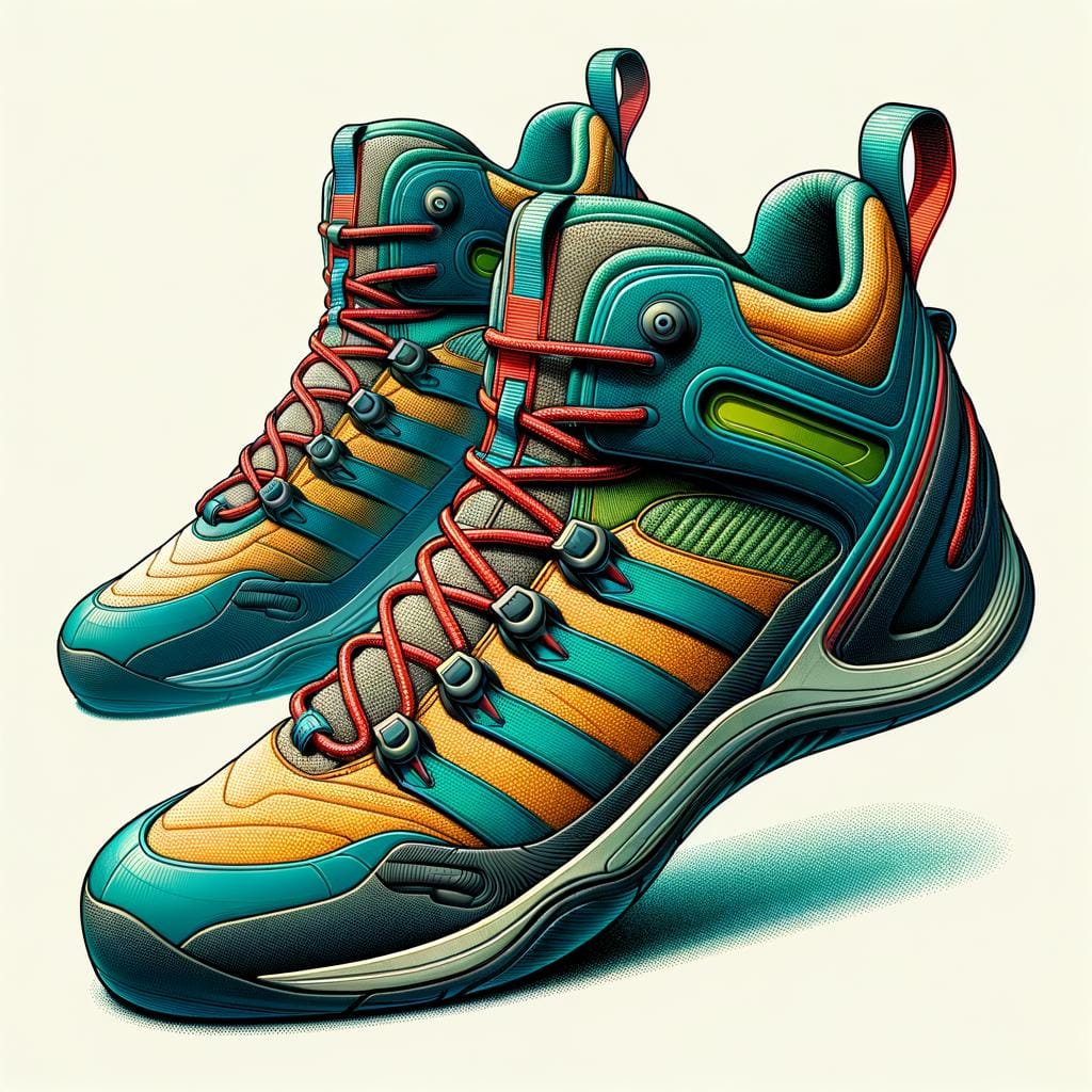 Climbing Shoes 1 Durable climbing shoes for all terrains