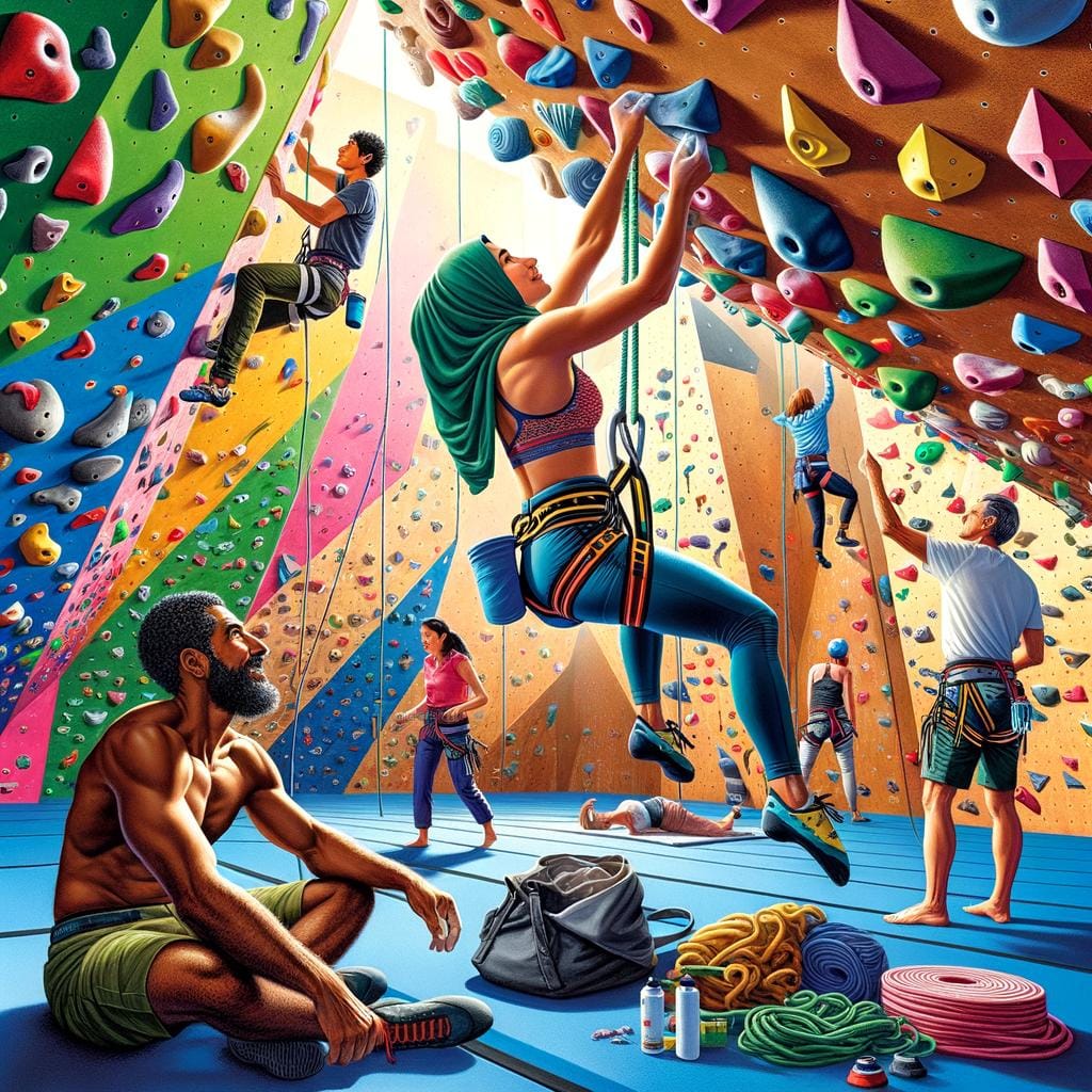 Climbing Walls 1 Thrilling climbing walls for all skill levels, including beginners and experts alike