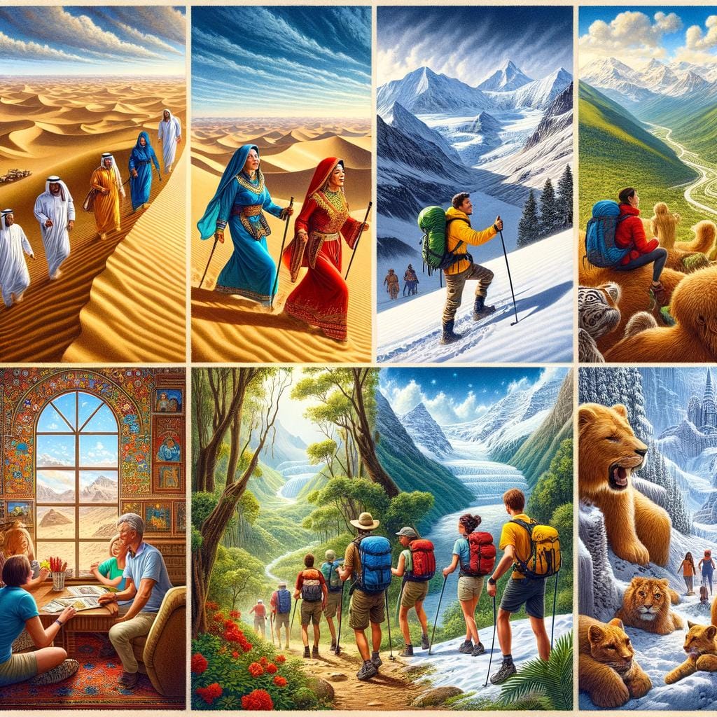 ancient ruins, indigenous communities, festivals, and historical landmarks