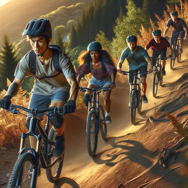 Downhill Biking 3 fast, thrilling descent