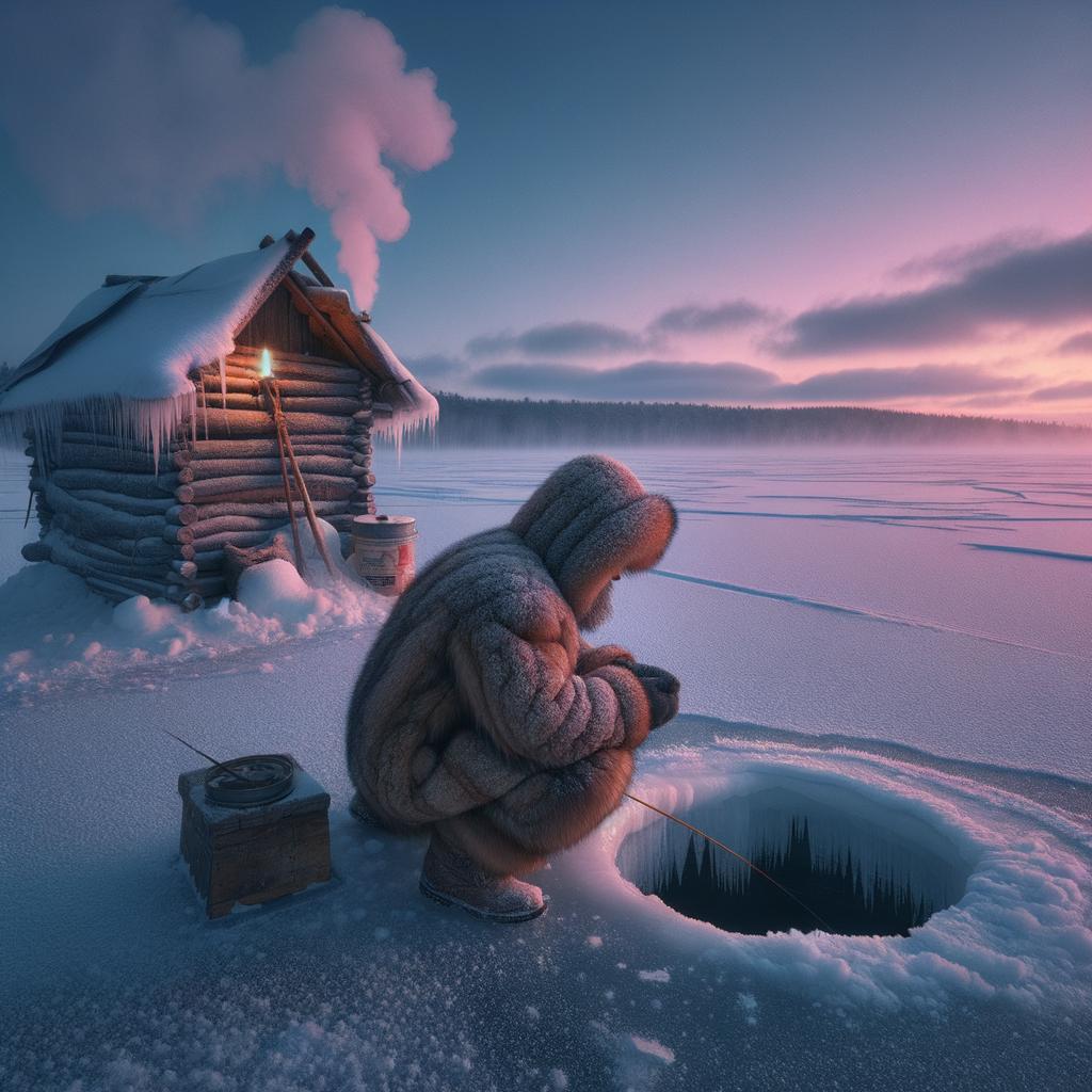 Ice Fishing Enjoy the thrill of ICE FISHING on frozen lakes with friends and family