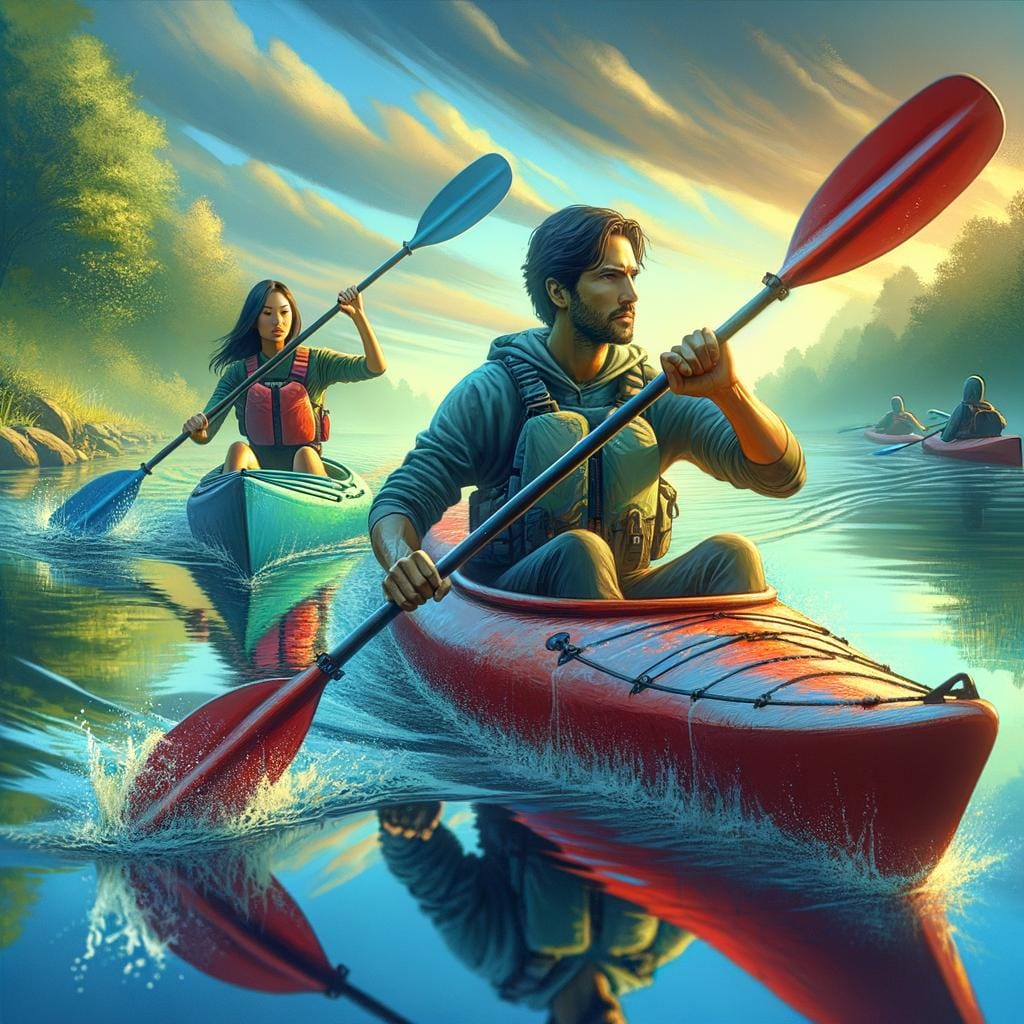 Kayaking 1 Exhilarating kayaking adventure on the crystal-clear waters of Lake Tahoe