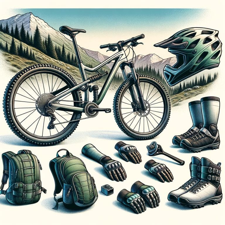 helmets, gloves, and hydration packs for all riders' safety