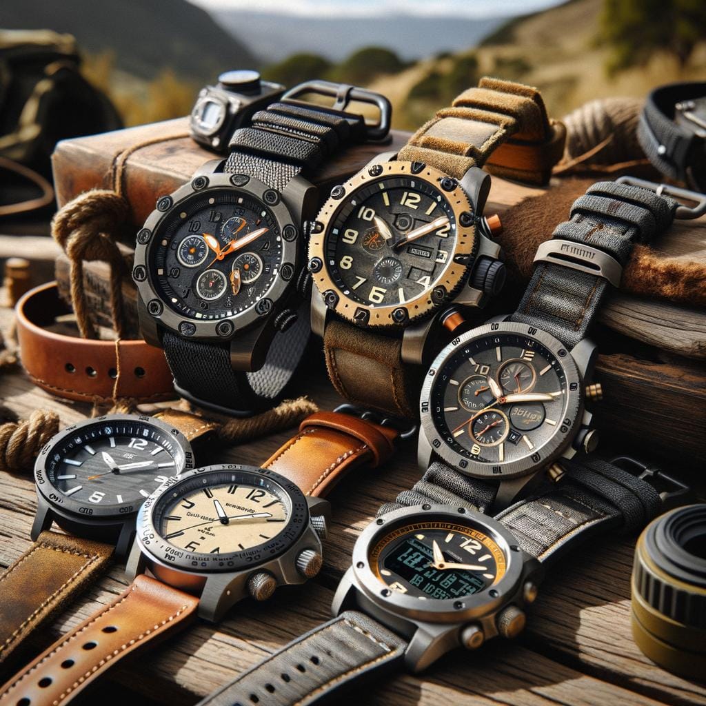 Durable and stylish outdoor watches ideal for adventurous activities. - OUTDOOR WATCHES