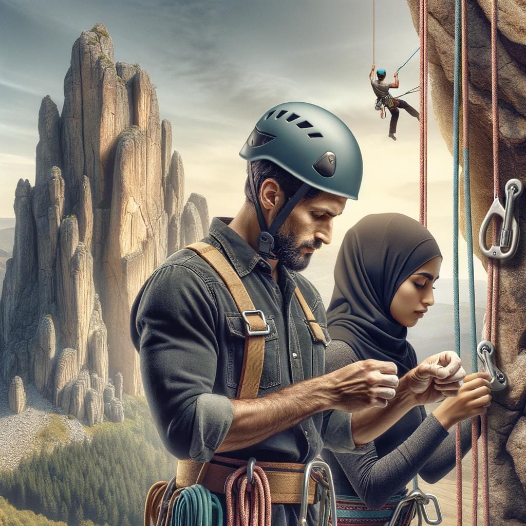 Proper equipment use and partner checks crucial for rock climbing safety