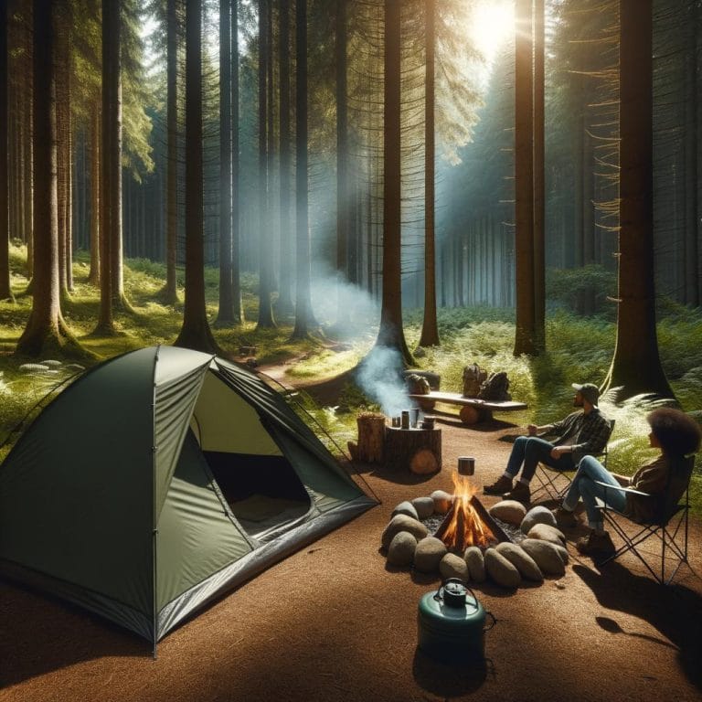 Tent Camping 3 Relaxing tent camping under the stars, perfect for nature lovers