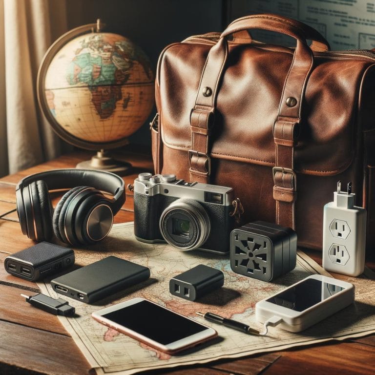 Travel Gadgets 1 Explore essential travel gadgets for your next adventure. From portable chargers to noise-cancelling headphones