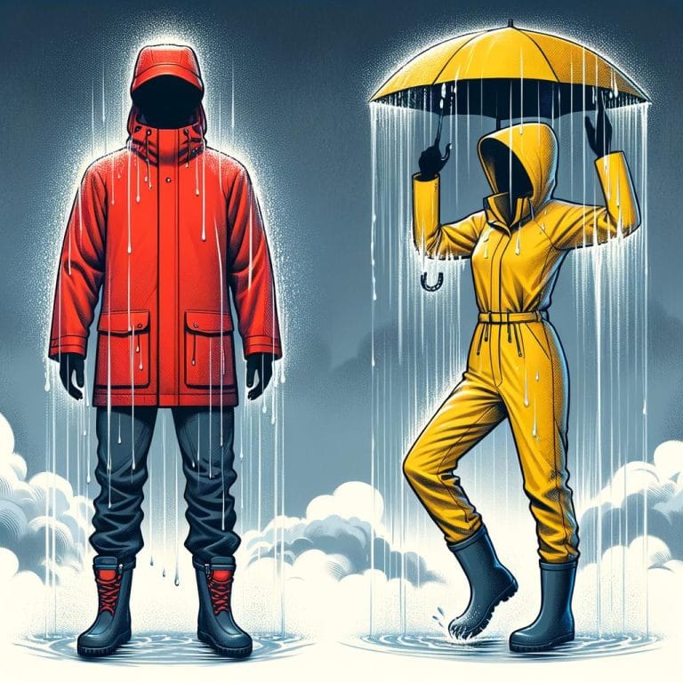 Waterproof Clothing 1 Stay dry in any weather with our waterproof clothing. Don't let rain ruin your day